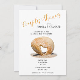 The Love Heart Shell, Parinvitation för bröllopsfe Inbjudningar