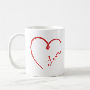 "THE LOVE MUG" JUST FOR HIM OR HER KAFFEMUGG