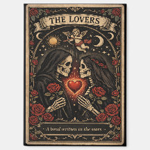 The Lovers Tarot Gotisk Valentine-magnet