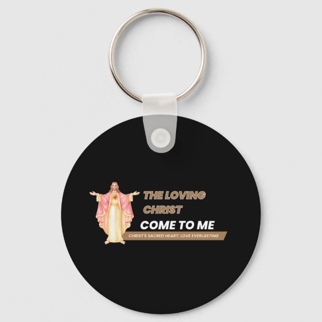 The Loving Christ Come To Me Nyckelring (Framsida)
