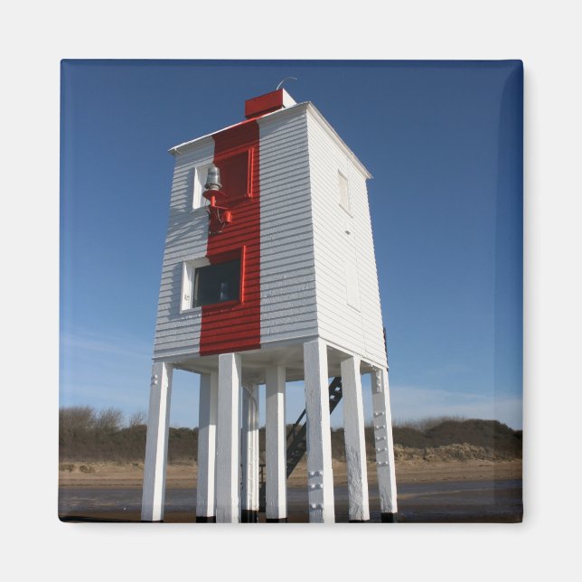 The Low Lighthouse, Burnham on Sea, Somerset, Före Magnet (Framsidan)