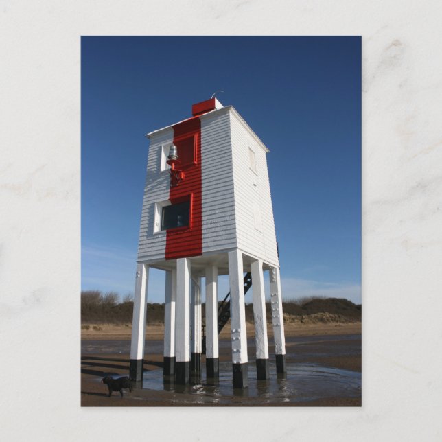 The Low Lighthouse, Burnham on Sea, Somerset, Före Vykort (Framsida)