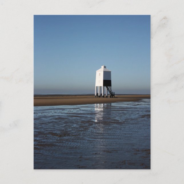 The Low Lighthouse, Burnham on Sea, Somerset, Före Vykort (Framsida)