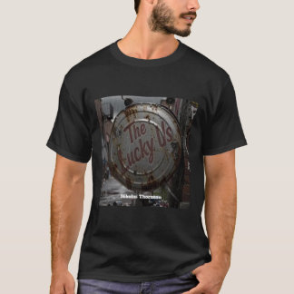 The Lucky Us grafiska konsertstil T Shirt