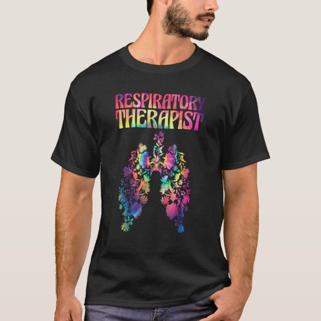 The Lung Whisperer Respiratory Therapist Pulmonolo T Shirt (Framsida)