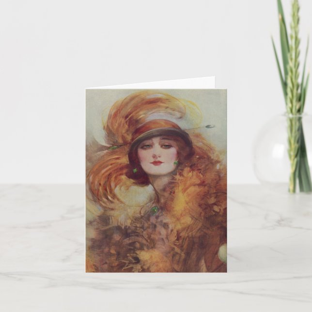 The Lure Of The Green Eyes - W.H. Barribal Kort (Framsida)