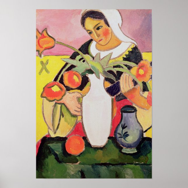 The Lute Player, 1910 Poster (Framsidan)