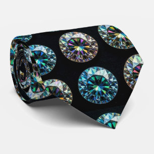 The Luxury Man   Formell svart slips med diamant h