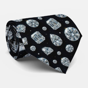 The Luxury Man   Formell svart smoking diamant hal Slips