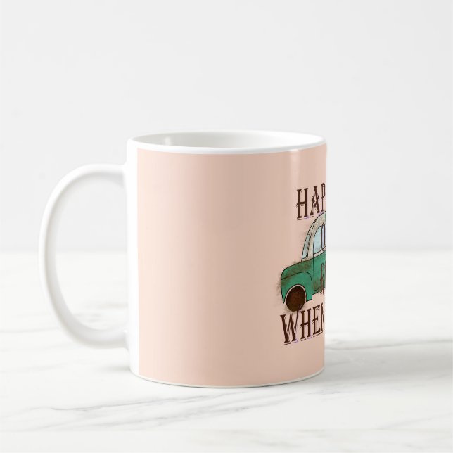 The Magic Bus: Lycka är verklig endast när den del Kaffemugg (Vänster)