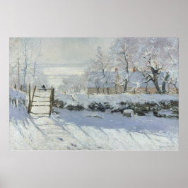 The Magpie – Claude Monet – Die Elster – La Pie Poster