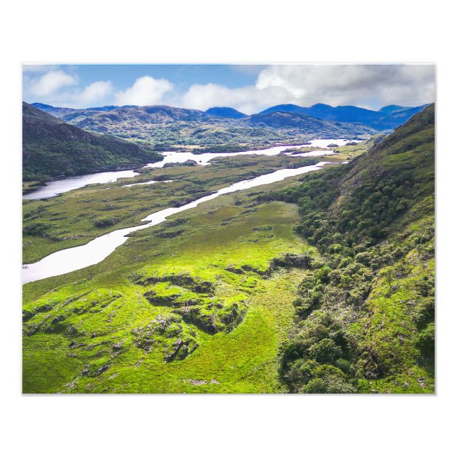 The Majestic Expanse of Ladies' View Fototryck (Framsidan)