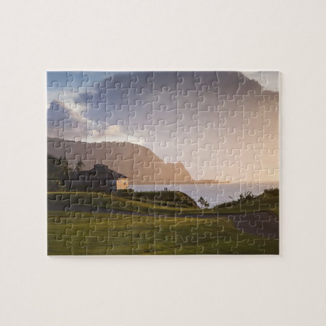 The Makai golfbanan i Princeville Pussel (Horisontell)
