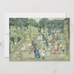 The Mall, Central Park av Maurice Prendergast