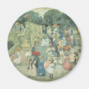 The Mall, Central Park av Maurice Prendergast Magnet