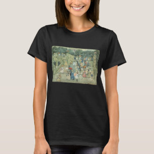 The Mall, Central Park av Maurice Prendergast T-shirt