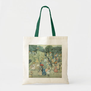The Mall, Central Park av Maurice Prendergast Tygkasse