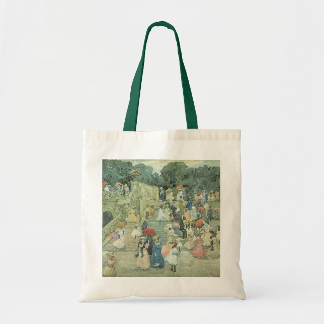 The Mall, Central Park av Maurice Prendergast Tygkasse (Framsidan)