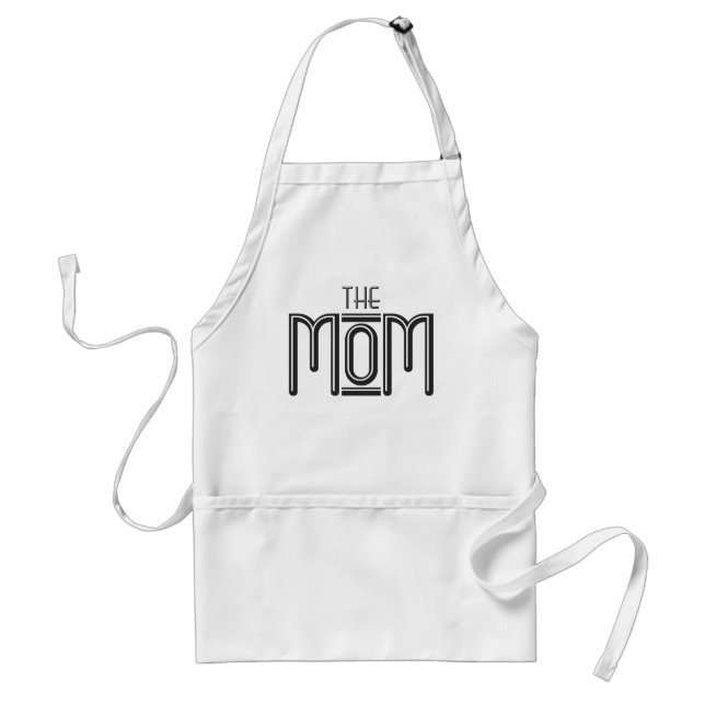 "The" Mamma Quirky BBQ Apron Förkläde (Framsidan)