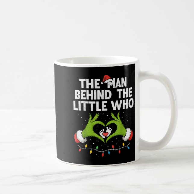 The Man Behind The Little Who Christmas Pregnancy  Kaffemugg (Höger)