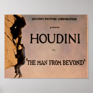 The Man from Beyond (Houdini film, 1922) Poster