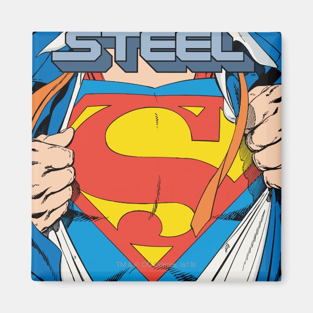 The Man of Steel #1 Collector's Edition Magnet (Framsidan)