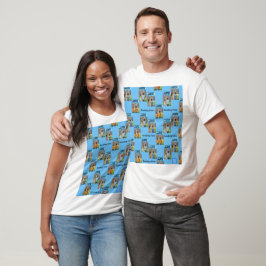 The Mansion Through time Bok Minnessaker T-Shirt
