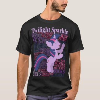 The Many Words ofwilight Sparkle vintage T Shirt