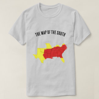 The Map of the South T Shirt