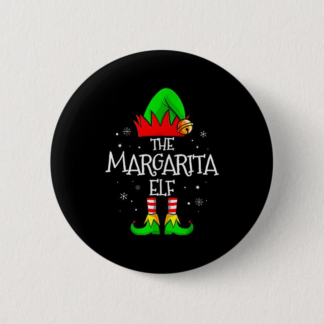 The Margarita Elf Matching Family Christmas Mens W Knapp (Framsida)
