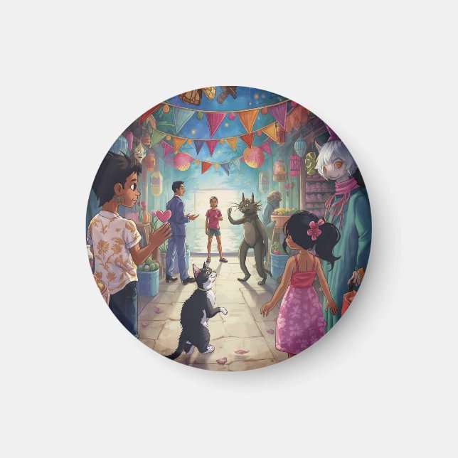 The Market Between Worlds Magnet (Framsidan)