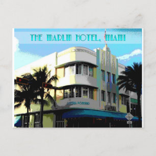 The Marlin, Miami Beach Vykort