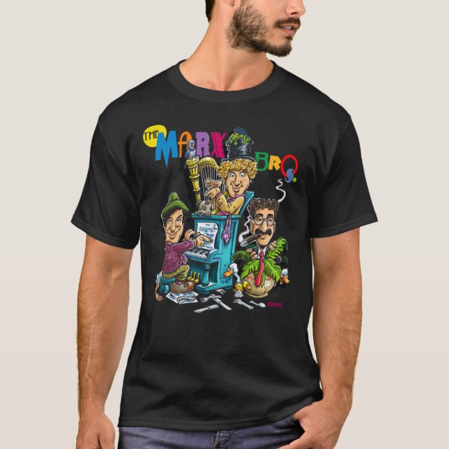 THE MARX BROTHERS Classic T-Shirt (Framsida)