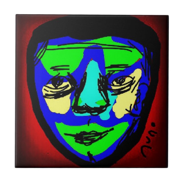 The Mask Kakelplatta (Framsidan)