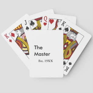 The Master chef namn est år datum man kung titel Casinokort