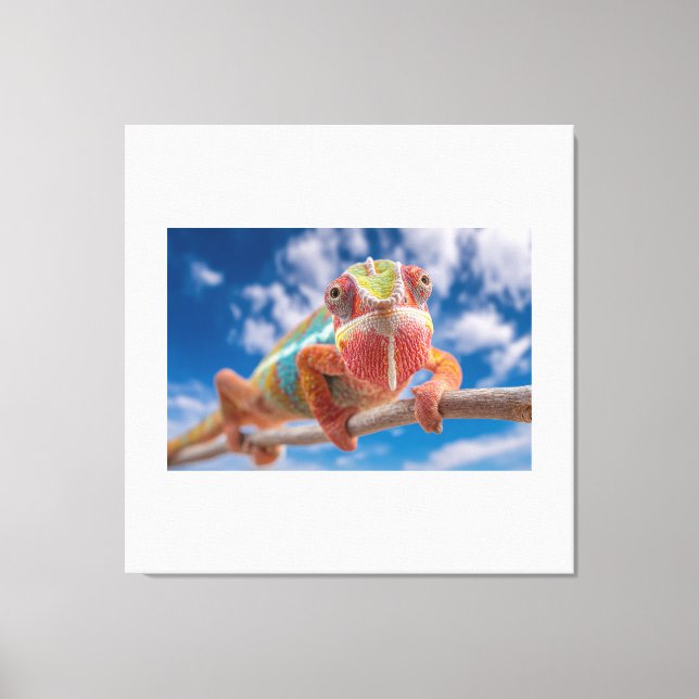 The Master of Tropical Colors Canvastryck (Framsida)