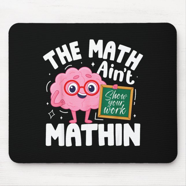 The Math Ain't Mathin Funny Math Teacher  Musmatta (Framsidan)