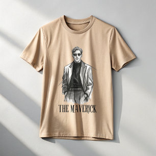 The Maverick   Djärv Alfa Mentalitet T-Shirt