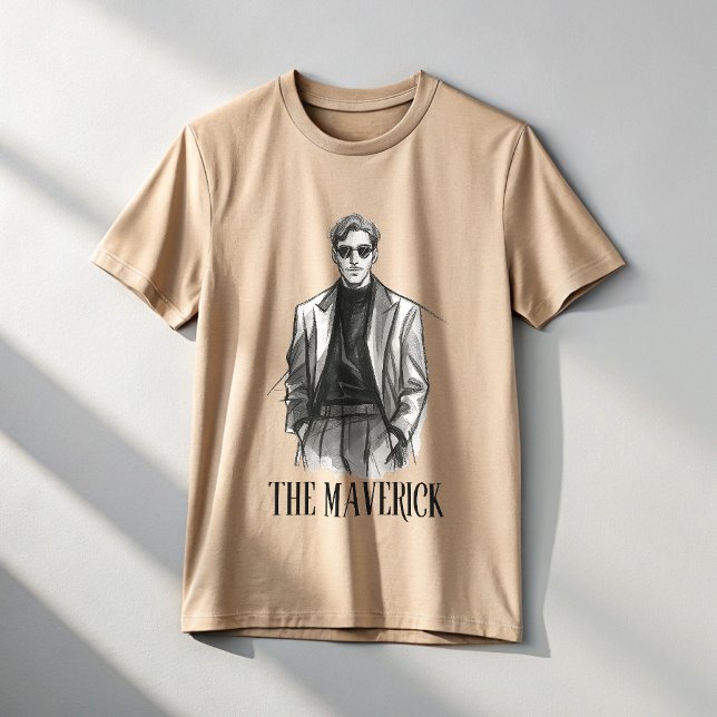 The Maverick | Djärv Alfa Mentalitet T-Shirt (Skapare uppladdad)