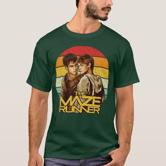 The Maze Runner - tryck T Shirt (Framsida)
