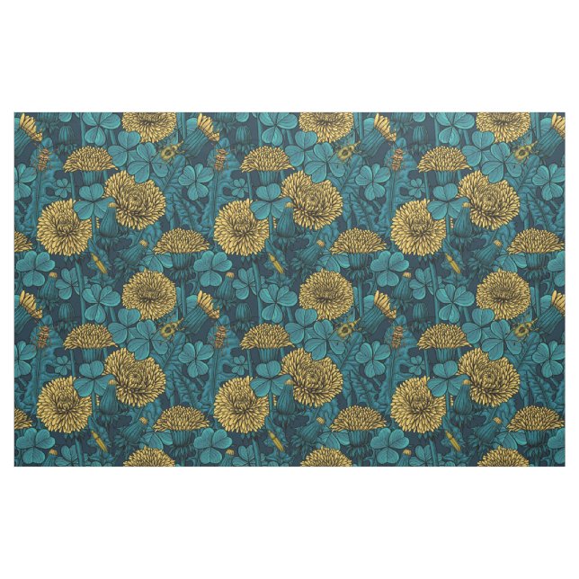The meadow in yellow and blue tyg (Fat Quarter)