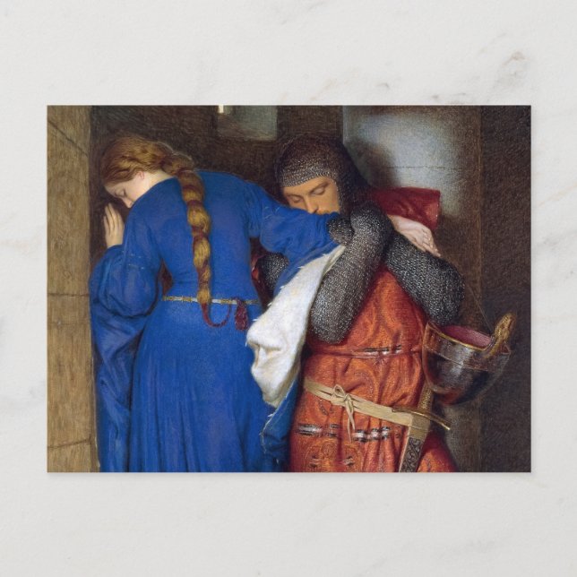 The Meeting on the Turret Stairs by Burton Vykort (Framsida)