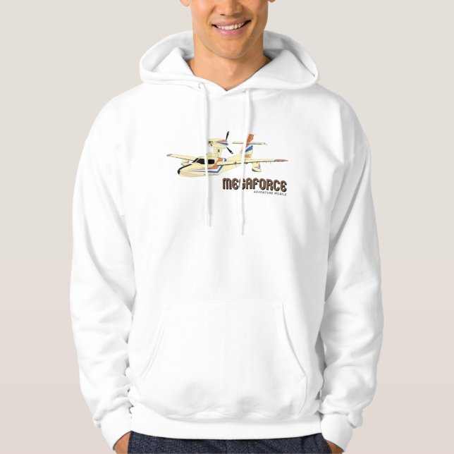 The Megeforce Adventure Mobile (för ljusa färger) Hoodie (Framsida)