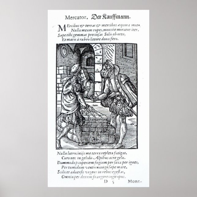 The Merchant, publicerad av Hartman Schopper Poster (Framsidan)