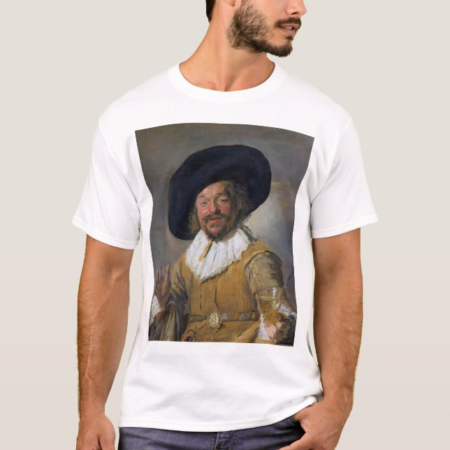 The Merry Drinker, Frans Hals, 1628-1630 T Shirt (Framsida)