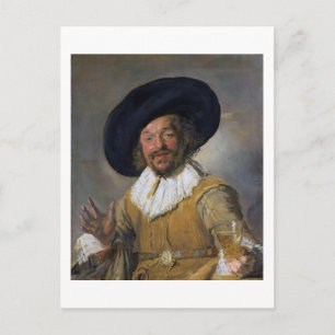 The Merry Drinker, Frans Hals, 1628-1630 Vykort