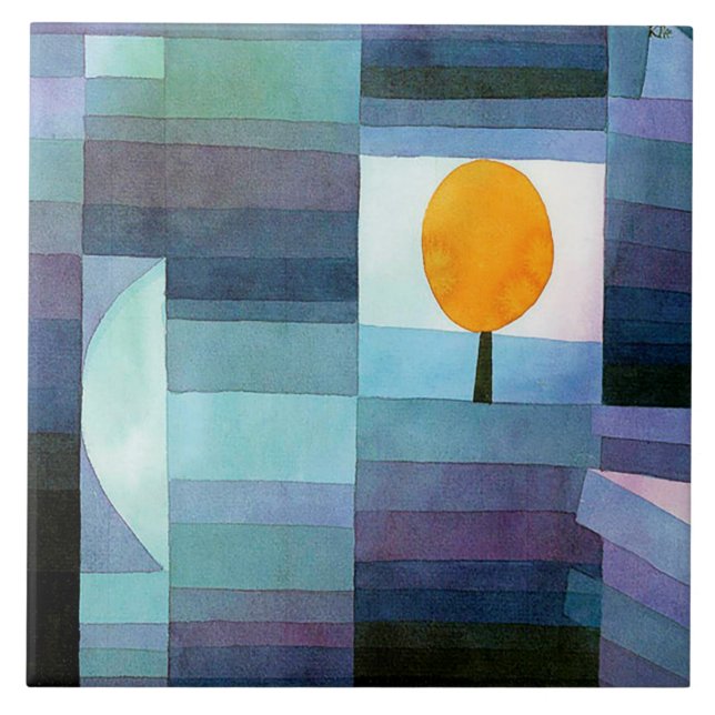 The Messenger of Autumn, Klee Kakelplatta (Framsidan)