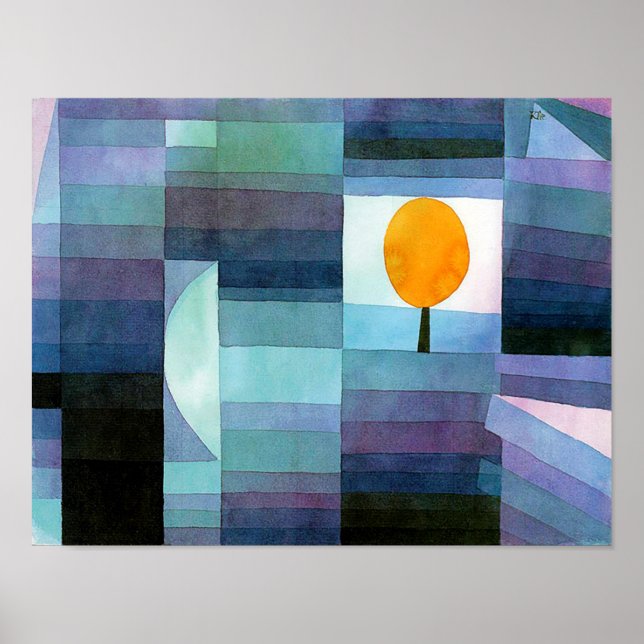 The Messenger of Autumn, Klee Poster (Framsidan)