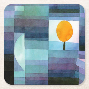 The Messenger of Autumn, Klee Underlägg Papper Kvadrat
