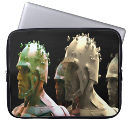 The Metal Army Men on a 15" Laptop Electronics Bag Fodral